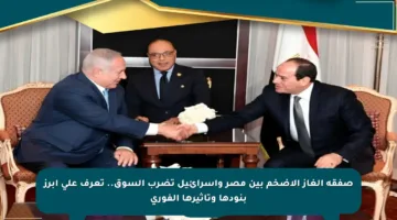 صفقة الغاز الأضخم بين مصر وإسرائيل تضرب السوق.. تعرف على أبرز بنودها وتأثيرها الفوري